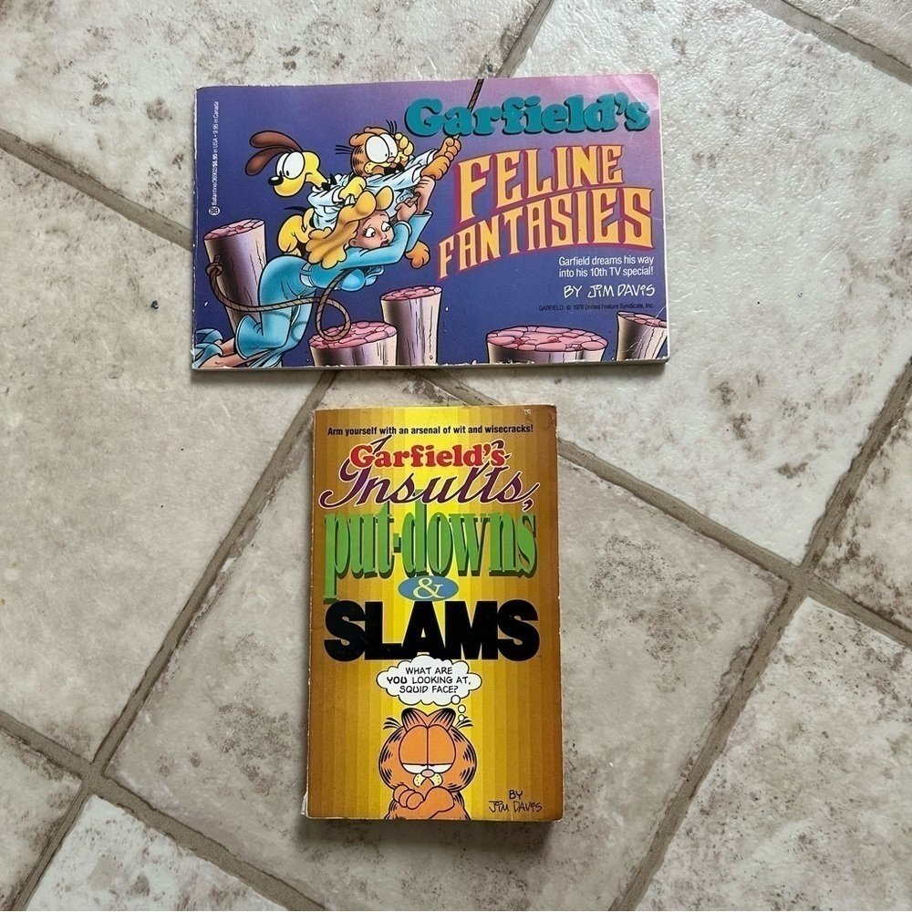 Garfield’s Feline Fantasies Jim Davis Garfield’s Insults put-downs & Slams ‘90s